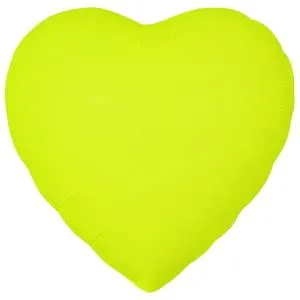 18" Сердце Неон Yellow (Китай) 1204-1556