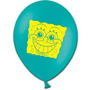 Набор шаров рис Губка Боб 30 см 5 шт