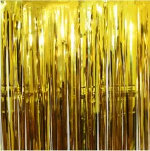 Занавес "Дождик" золотой 2 м* 1м. (Китай) 1707211