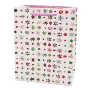 Пакет "Мозаика снежинок" 23*18*10/202146