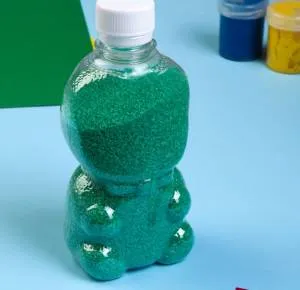 Песок "Бирюзовый" в бутылке 500гр.