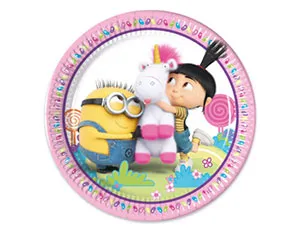 Тарелки Миньон Пушистик 23 см 8шт