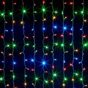 Гирлянда "Шторка" МНОГОЦВЕТНАЯ 2*2 м. (Ч11106)