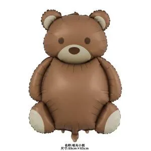 Мишка Барни, классика 96*65 см. (PartyDeco)/ Китай