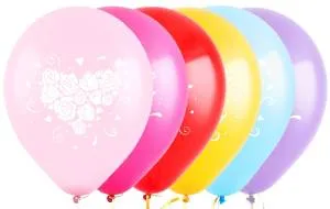 12" Свадебное ассорти (5 дизайнов) (Турция)