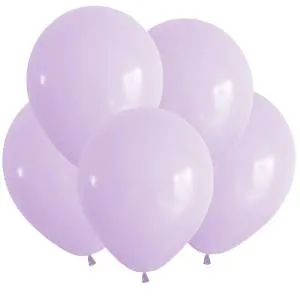 12" Макаронс сиреневый пастель  (Китай)/212103