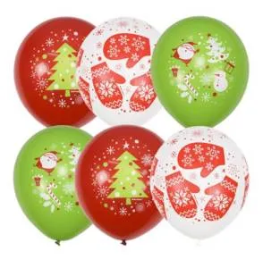 12" С НГ пастель+декоратор (25 шт) / Мексика 