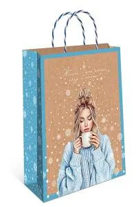 Пакет подарочный 18*22.3*10 см. / 0397.632