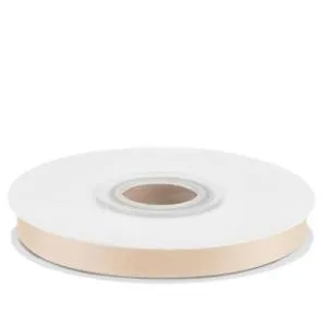 Лента атлас светлое золото 7 мм*22,85 м L07105