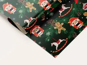 Бумага упак. "Новогодняя сказка" 70*100 см (10 листов) /УБ-6501