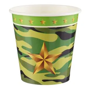 Стакан Камуфляж Звездный 250 мл.6 шт./77535