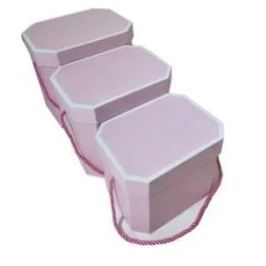 Коробка 21*16*18 см "Лакшери" Восьмиугольник