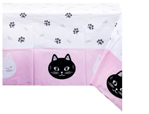 Скатерть "Котики" 130 см*180 см. 1502-4562