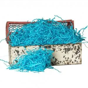 Наполнитель для коробок Бумажный Синий 100 гр