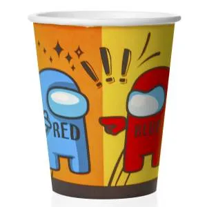 Стакан "Игра среди нас.Вечеринка" 250 мл 6 шт./77287