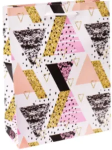 Пакет подарочный L/ПАК-8427 26,4*32,7*13,6 см с глянцевой ламинацией