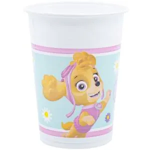 Стаканы пластиковые "Щенячий патруль Эверест" 200 мл 8 шт 1502-3977
