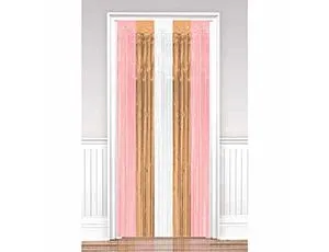 Занавес розовое золото/бел/роз  2,4 м* 0,9 м. (Китай) 1501-5064