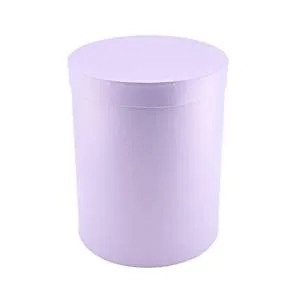 Коробка 20*20*25 см Фиолетвый сатин /200-180