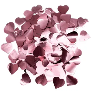 Конфетти для шаров "Сердца Розовое золото" 50 гр.