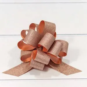 Бант-шар 3 см "Блеск" бронзовый /00052330В