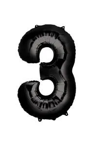 Цифра "3" - черный/MD