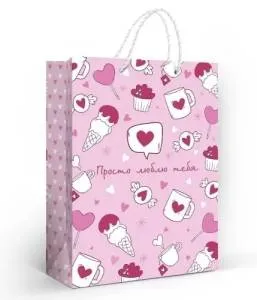 Пакет подарочный (МL) 31*22 см / 10000192