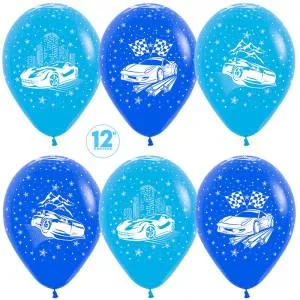 Машины, голубой 12"пастель (Колумбия) 335209