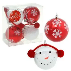 Набор шаров "Смешинка" 7,5 см.(4 шт.)1305779