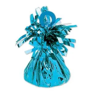 Грузик д/шара Конус Светло-голубой 170гр /1302-0783