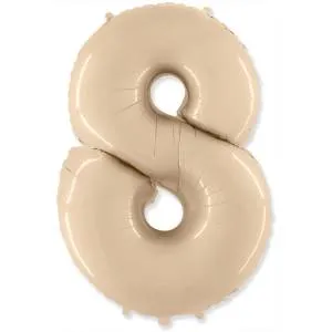 Цифра "8" - сатин крем в упак/ Flexmetal 1207-4837