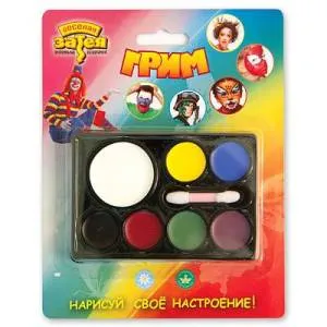 Грим 7 цв 5 гр. + аппликатор