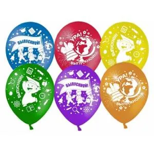 Выпускной, пастель 12" (Китай) 