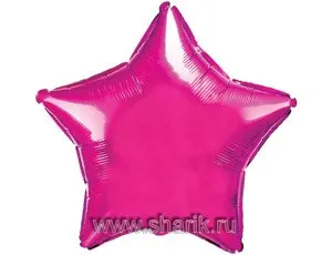 Звезда малиновая 32" 1204-0107