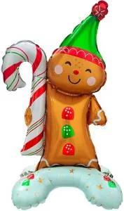 3D Пряничный человечек на подставке / Китай 25080