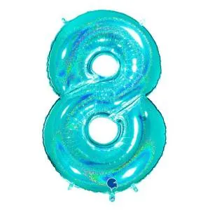Цифра "8" - Тиффани голография в упак. /Grabo                     