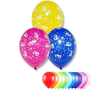 Детские пяточки 12" пастель     