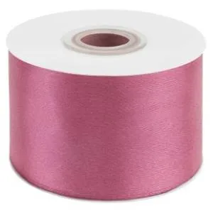 Лента атлас дымчатая роза 50 мм*22,85 м