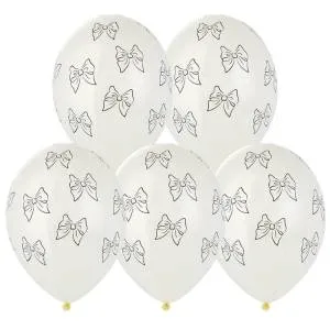 Бантики горошек, пастель 14"/ 1103-3162