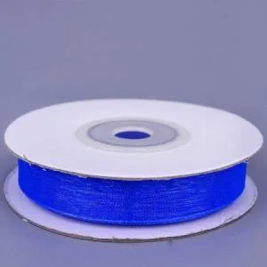 Лента Шифон 1,2 см.*22,85 м. Синяя / 4887009
