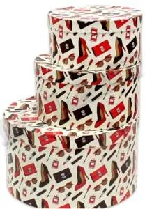 Коробка 30*30*15 см "Стильная леди"