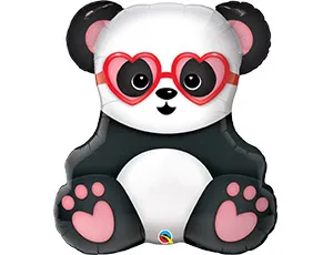 Панда влюбленная (Qualatex)