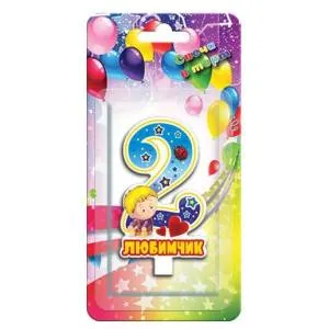 Свеча д/т на "Комплимент 2 Любимчик"