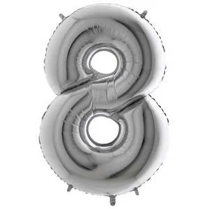 Цифра "8" -  Серебро /Grabo                     
