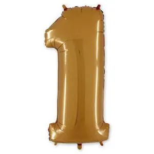 Цифра "1" -  Золото /Grabo                     