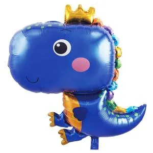 Динозаврик в короне, синий (Китай)/1207-4965