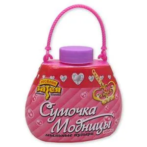 Мыльные пузыри  "Сумочка модницы" 200 мл.