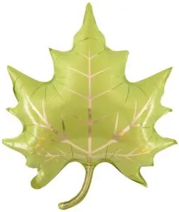 28" Кленовый лист, зеленый / Китай 26753