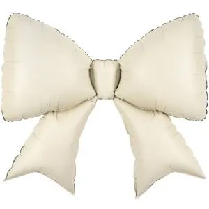 39" Бант, кремовый сатин / Китай 26457NP/1207-6208