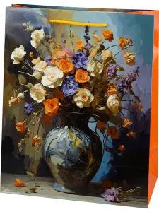 Пакет подарочный L/ПКП-1131 26,4*32,7*13,5 см 